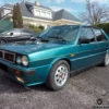 5888190 Lancia Delta HF 4WD Integrale Side Decals Grey Grigio Adhesive Stripes View Rear