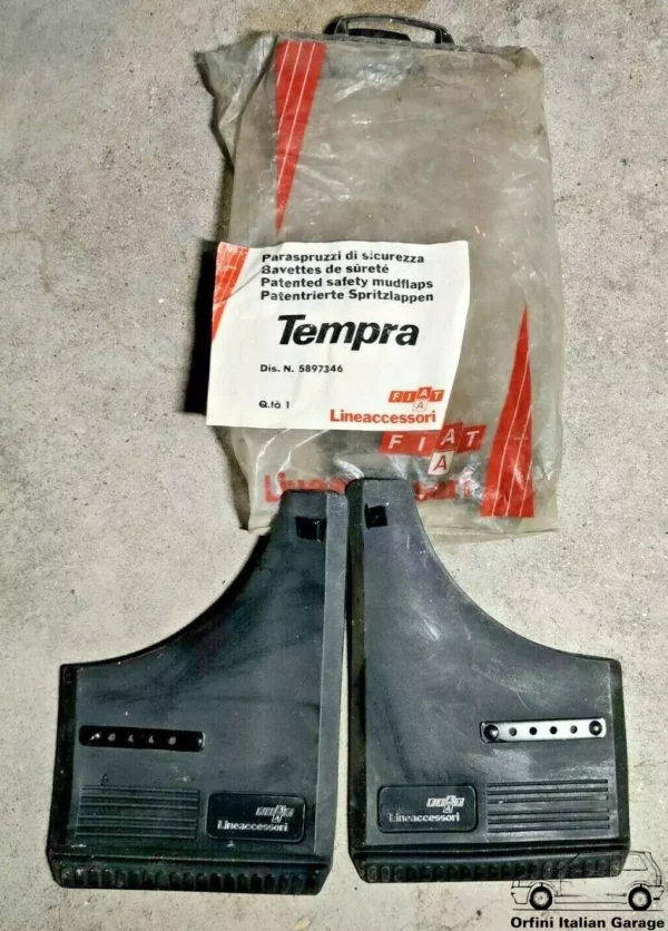 5897346 Fiat Tempra Lineaccessori Mudflaps View Front
