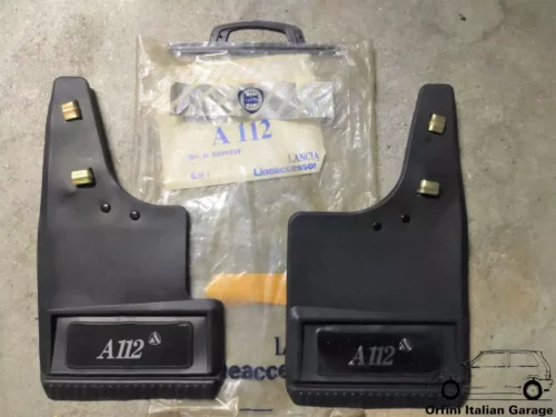 5899339 Autobianchi A112 Lineaccessori Mudflaps View Front