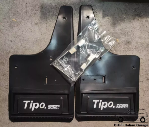 5899360 - Fiat Tipo Lineaccessori Mudflaps Paraspruzzi View Front