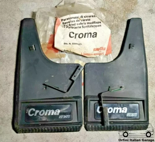 5899557 Fiat Croma Lineaccessori Mudflaps View Front