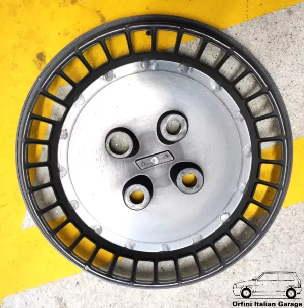 5899909 5988810 Fiat Regata 14 Wheel Hub Cap Borchie Coprimozzo View Front