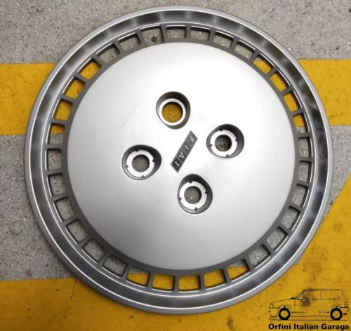 5899909 5988810 Fiat Regata 14 Wheel Hub Cap Borchie Coprimozzo View Rear