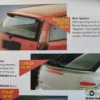 5907229 Rear Spoiler Kit Abarth Fiat Punto 176 GT View Rear