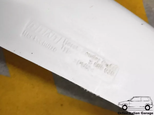 5909030 Rear Bumper Spoiler Fiat Punto GT Sporting Kit Abarth Zender Paraurti View Right