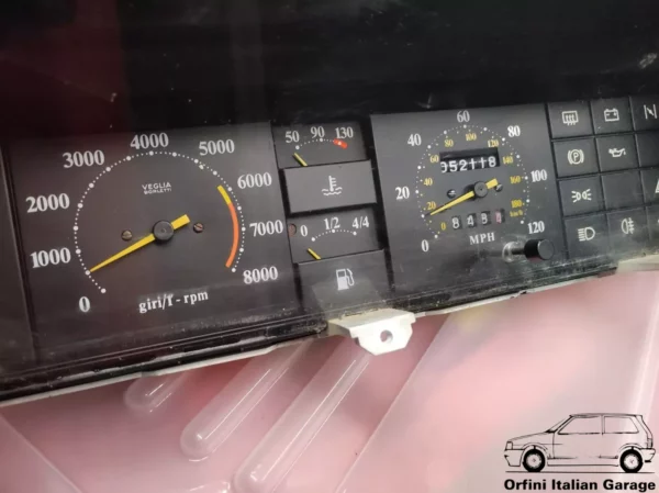 5923293 5956966 Instrument Panel Strumentazione Fiat Ritmo Super Bertone Cabrio View Right