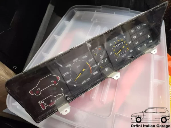 5923293 5956966 Instrument Panel Strumentazione Fiat Ritmo Super Bertone Cabrio View Left