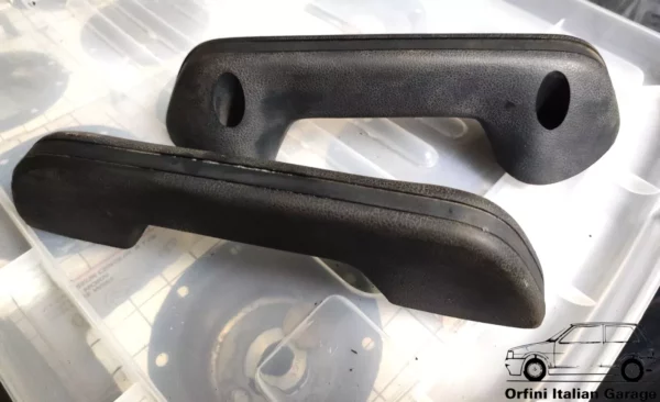 5923763 Grey / Blue Armrest Fiat Ritmo Strada MK1 View Front