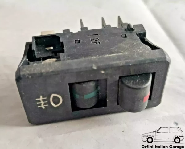 5924516 - Fiat Ritmo Strada MK1 Fog Lights Switch View Front