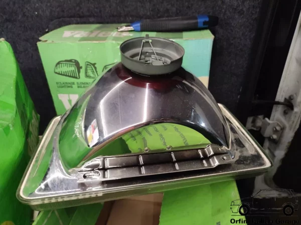 5925182 5964913 Front Right Headlight Fiat Argenta Seat 131 Supermirafiori View Rear