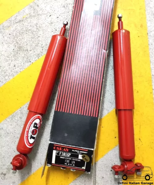 5932565 Pair Rear Shock Absorber Fiat 124 131 View Rear