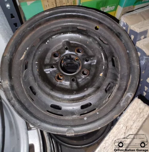 5938397 Fiat 127 Super Cerchi Wheel Rim R13 13 View Front
