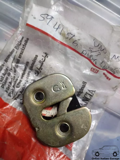 5941516 50005798 Fiat Uno MK1 MK2 Lancia Y10 Left Door Lock View Front