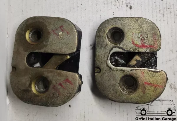 5941516 50005798 Fiat Uno MK1 MK2 Lancia Y10 Left Door Lock View Front