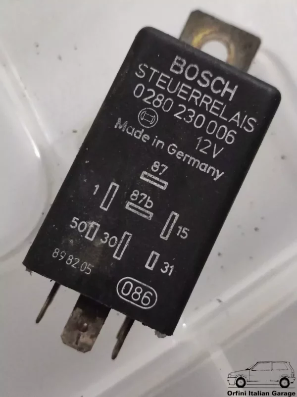 5946923 7550753 0280230006 Fuel Pump Relay Fiat Croma Lancia Thema S1 Alfa 164 View Front