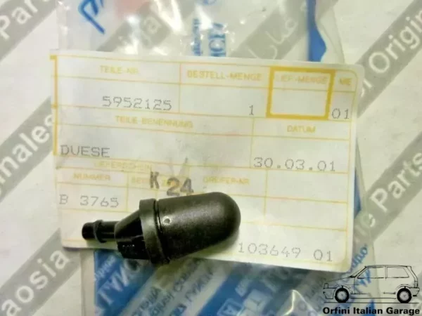 5952125 7570572 - Rear Water Jet - Fiat Uno MK1 Prima Serie View Front