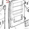 5952228 5952160 Rear Door Rubber Fiat Panda 141 Van View Rear