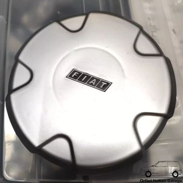 5953450 7699068 Fiat Panda Uno Wheel Hub Cap Borchie Coprimozzo View Front
