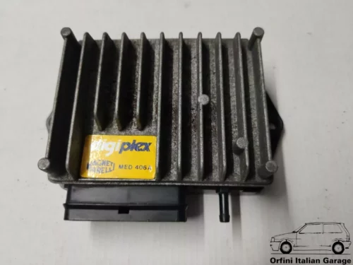 5955960 - ECU - Magneti Marelli MED406A - Lancia Prisma Delta Fiat Ritmo View Rear