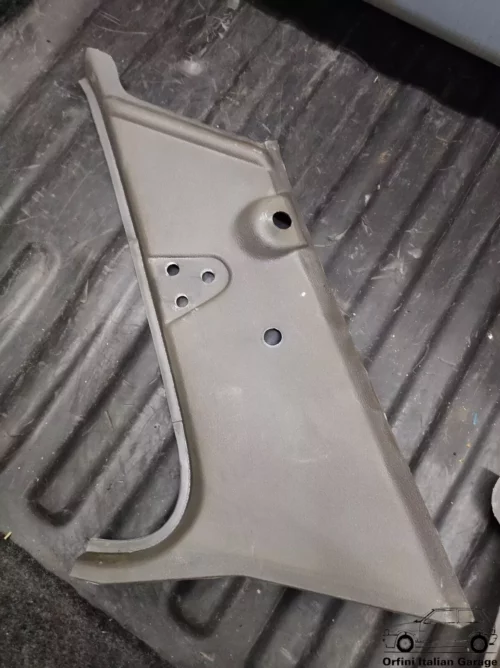 5956074 Right C Pillar Covering Fiat Uno MK1 3 Doors Brown View Rear