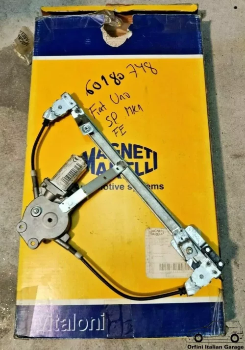 5956511 7539071 - Electric Left Window Regulator Motor - Fiat Uno MK1 5 Doors View Front