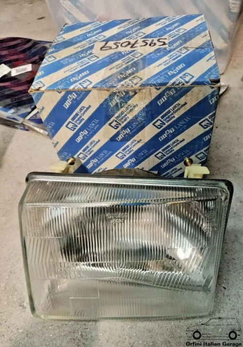 5957058 Front Left SIEM Headlight - Fiat Uno MK1 View Rear