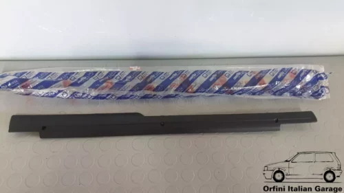 5961756 Rear Left Plastic Trim Carpet Mat - Fiat Uno MK1 MK2 5 Doors View Front