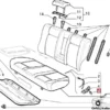 5962559 82432149 Moulding Trim Clip Fiat Panda Tipo Tempra Cinquecento Lancia Delta 126 View Rear
