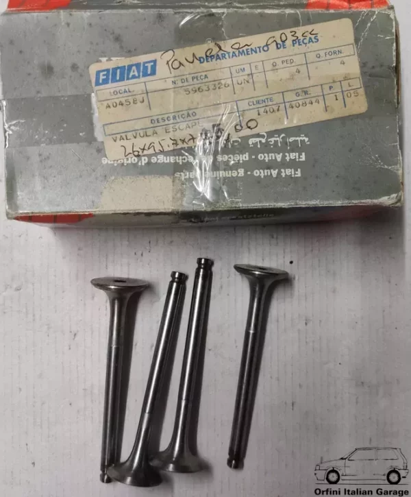 5963326 Exhaust Valve Fiat Panda 900 127 View Front