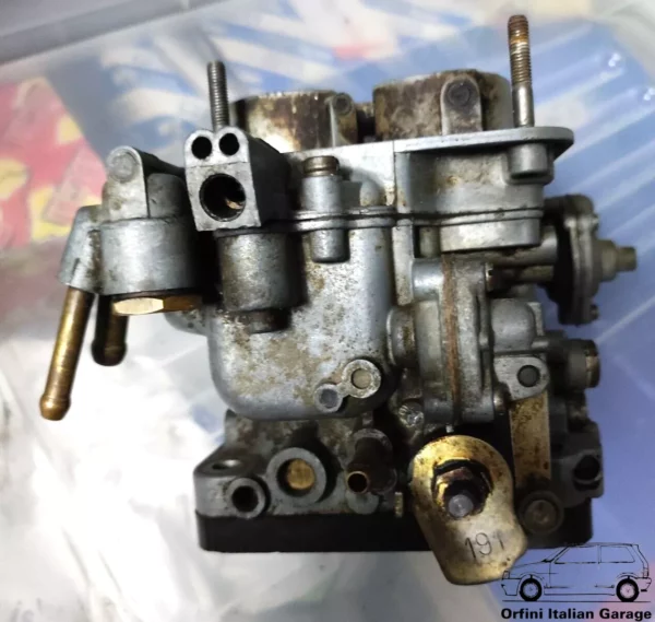 5966624 7547670 Weber 32 DATR 26/250 Fiat Panda 4x4 Prima Serie Carburettor View Front