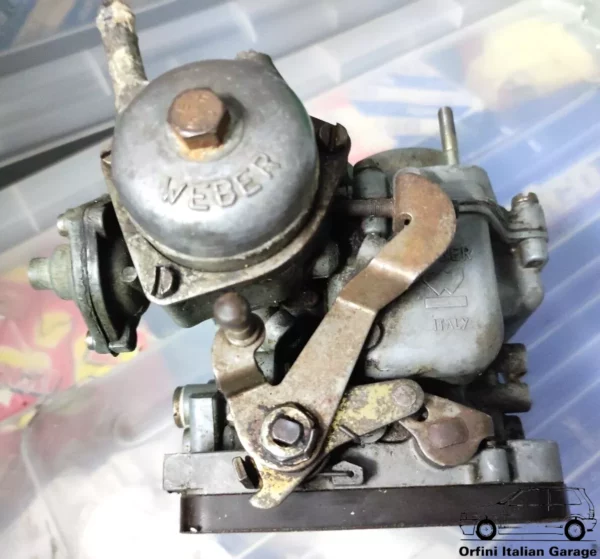 5966624 7547670 Weber 32 DATR 26/250 Fiat Panda 4x4 Prima Serie Carburettor View Left