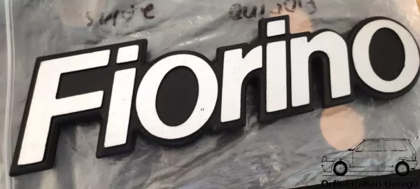 5968689 Rear Badge Scritta Stemma Fiat Fiorino 127 View Rear