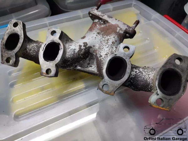 5970288 7796878 Fiat Fire Engine Exhaust Manifold Uno Tipo Panda Punto Palio View Front