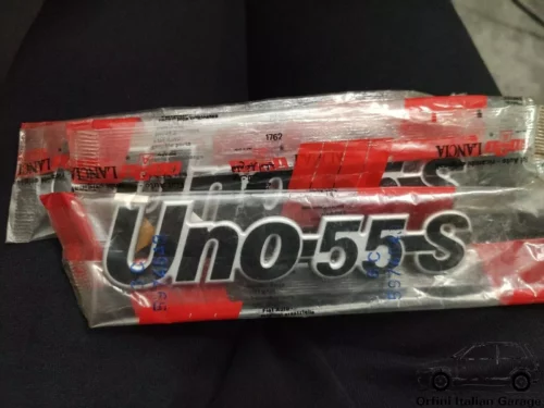 5974543 Fiat Uno 55S Rear Badge View Front