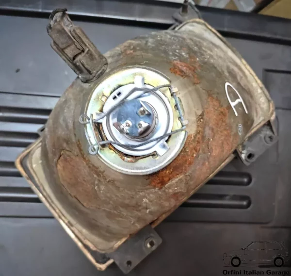 5994907 7543658 Front Right Headlight - Fiat Ducato Citroen C25 Peugeot J5 View Rear