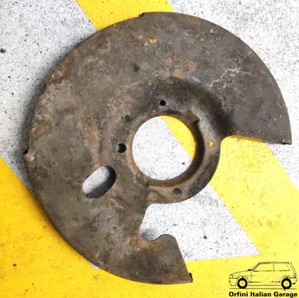 60516748 Left Front Brake Dust Metal Cover Alfa Romeo 105 1750 2000 + Spider View Front