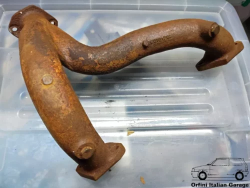 60521536 Exhaust Manifold Collettore Scarico Alfa Romeo 75 90 Giulietta Alfetta View Rear