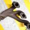 60521973 Left Exhaust Manifold Collettore Scarico Alfa Romeo GTV6 75 V6 2.5 3.0 View Front