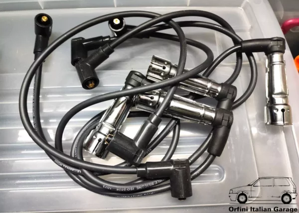60537945 60537826 60537946 60538409 Ignition Cable Spark Set Alfa Romeo 33 View Front