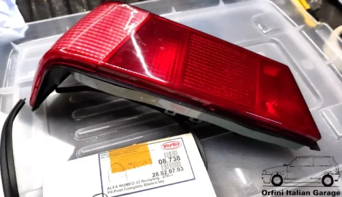 60538357 60573215 Rear Left Light Lamp Alfa Romeo 33 907 View Front