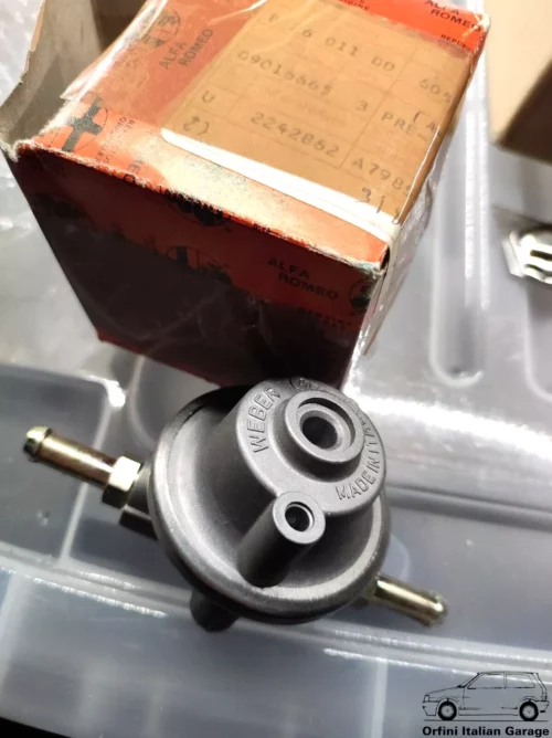 60575903 Fuel Pulsation Damper Alfa Romeo 33 145 146 View Front
