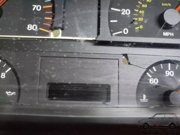 60610376 Plancia Dashboard Cruscotto Instrument Panel Cover Alfa Romeo 164 3.0 View Rear