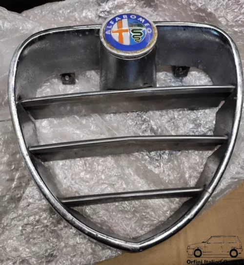 60717867 Mascherina Radiator Grill Alfa Romeo Spider Coda Tronca 70-82 View Rear