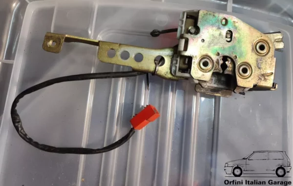 60741236 60780092 Front Left Door Lock Alfa Romeo 75 View Rear
