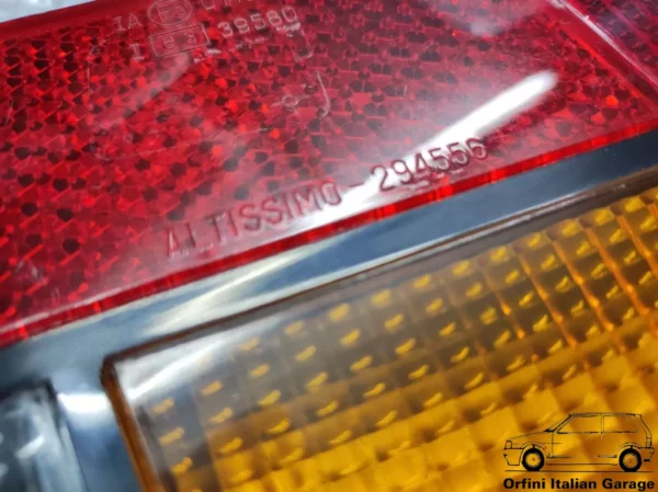 60747572 545216 Rear Right Light Lamp Lens Alfa Romeo 33 MK1 Prima Serie View Rear
