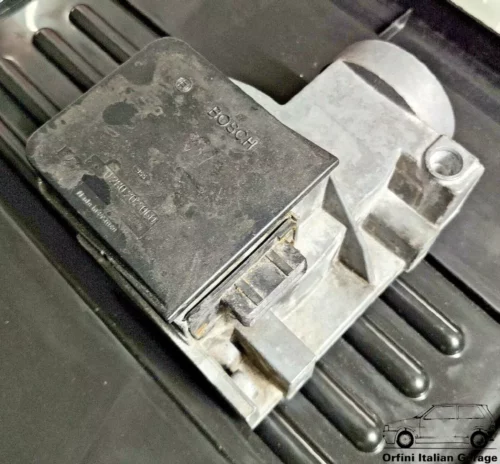 60805107 Bosch 0280202060 Lancia Beta Thema Fiat Croma Alfa 164 Air Flow Meter View Rear
