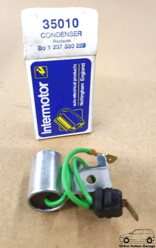 700222 Distributor Condenser Alfa Romeo Alfasud 1.2 1.3 1.5 Arna Fiat 131 132 View Front