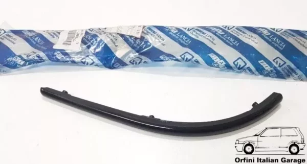 714393080 714393099 Front Right Bumper Trim Moulding Fiat Cinquecento Sporting View Front