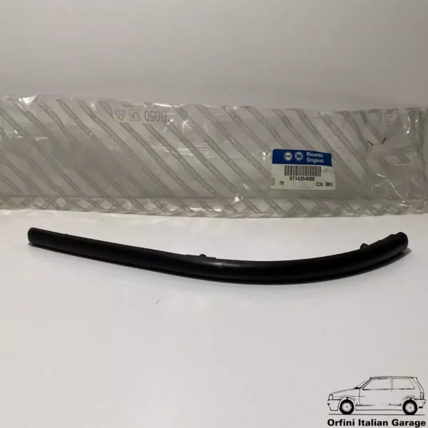 714394080 714394099 Front Left Bumper Trim Moulding Fiat Cinquecento Sporting View Front