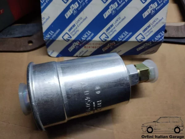 71736105 82416870 60801638 60537455 Fuel Filter Fiat Uno Alfa Romeo Lancia Y10 View Front